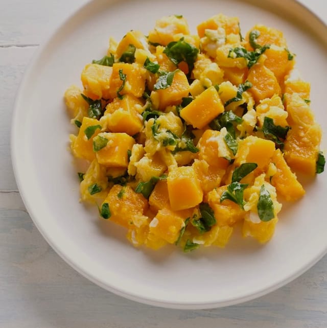 Kabocha Pumpkin Stir Fry.