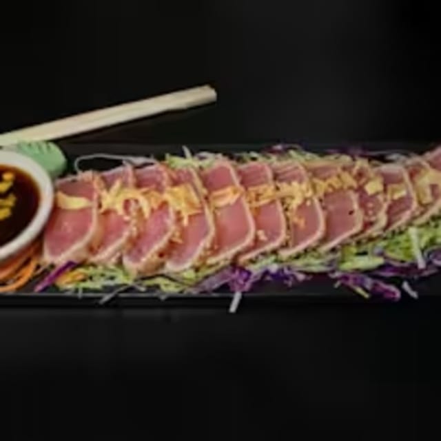 Lemongrass Sesame Seared Tuna.