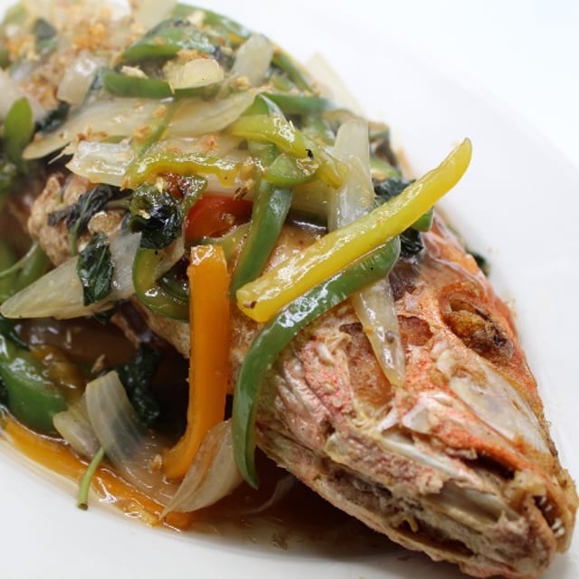 Whole Fried Fish.