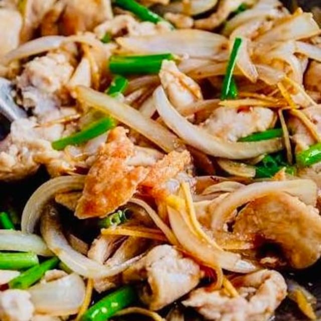 Ginger Stir Fry.