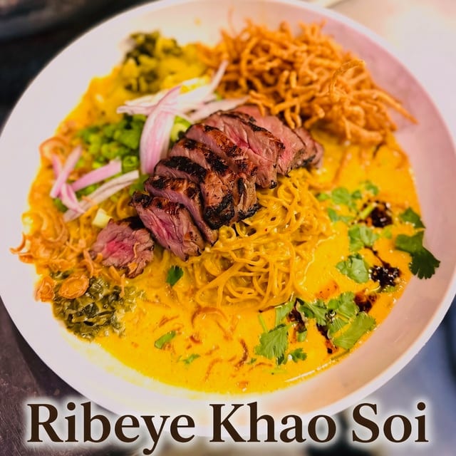 Ribeye Khao Soi.