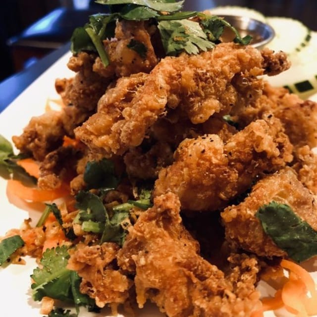 Laab Seasoned Chicken Skins.