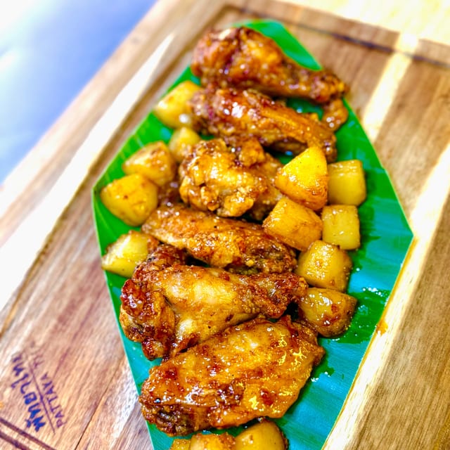Sweet Sour Pineapple Wings.