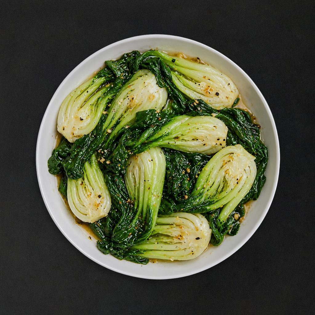 Sesame Bok Choy Stir Fry.