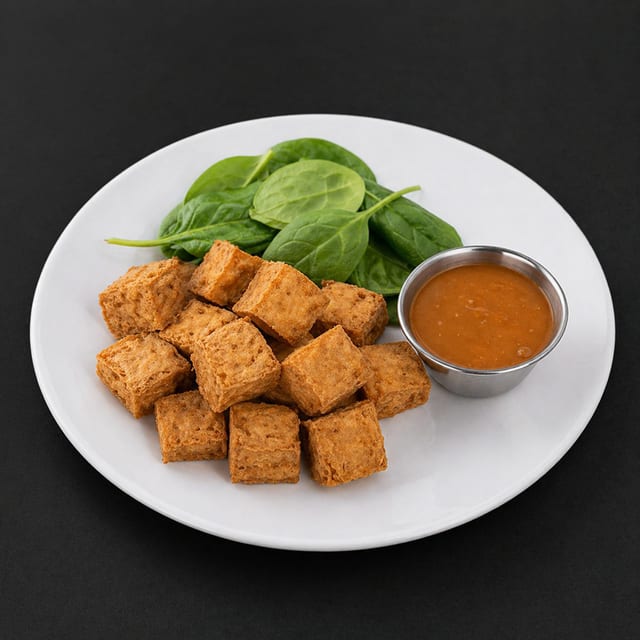 Vegan Tofu Squares.