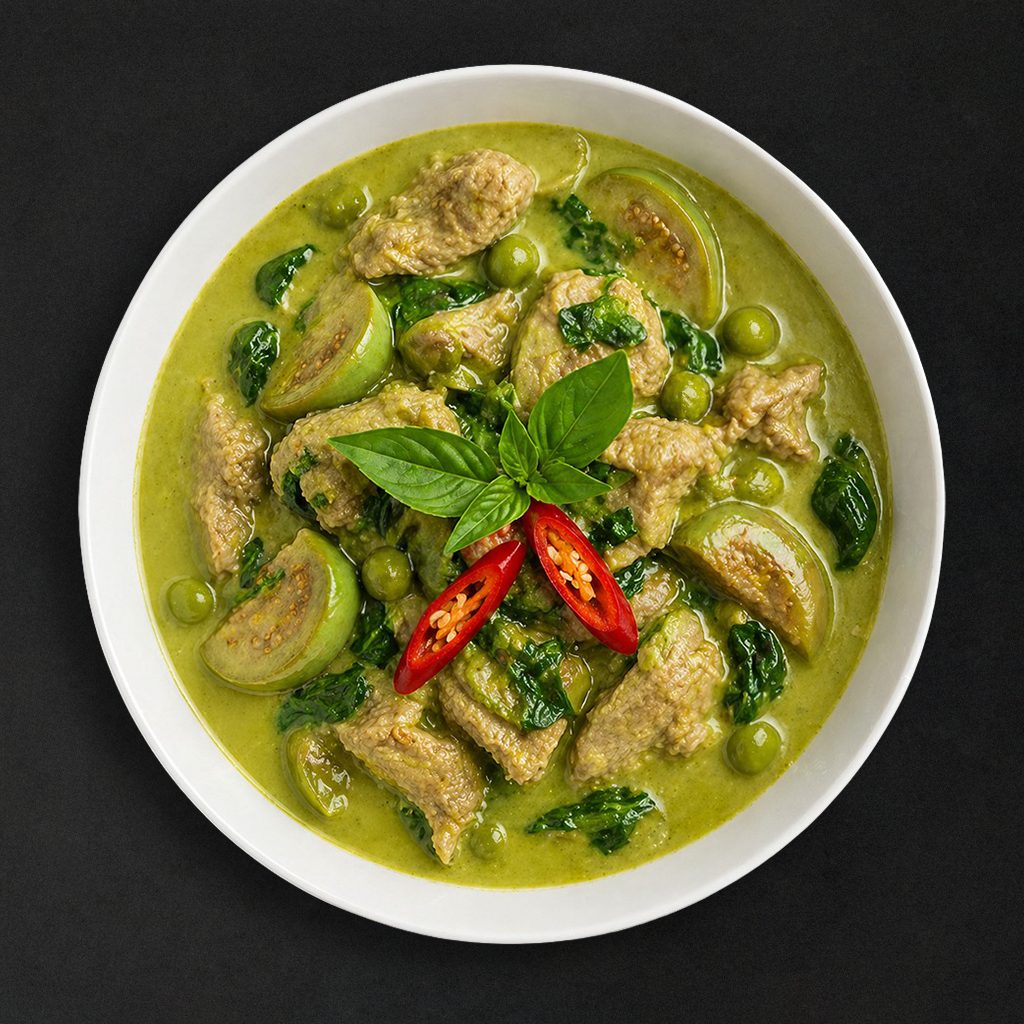 Duck Green Curry.