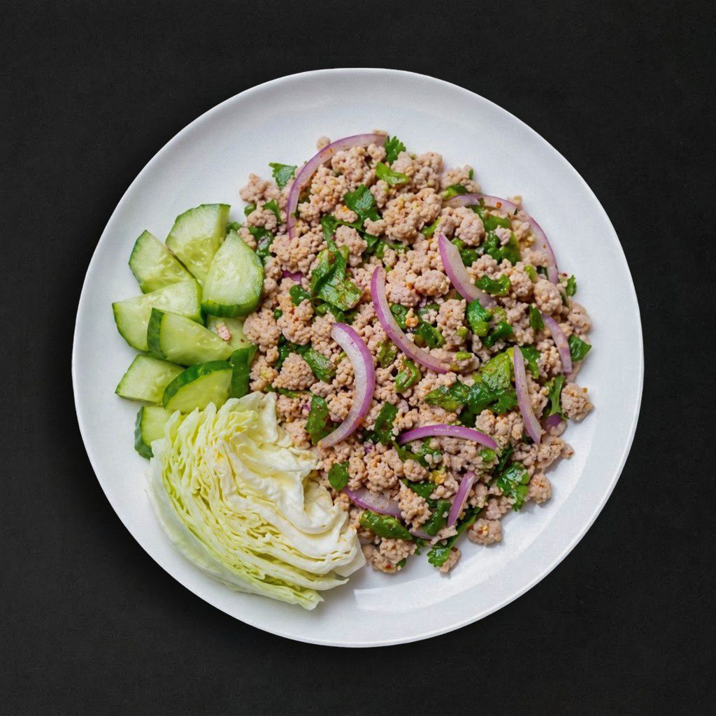 Nam Sod Salad.