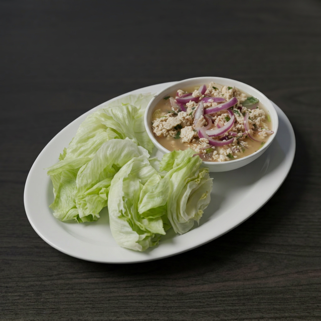 Thai Lettuce Wrap.